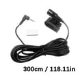 thumbnail image 3 of 3.5mm Clip-On Car Microphone with Flexible Cord, External Mic for Vehicle Radio Bluetooths Voice Recordings Accessories, 3 of 8