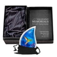 thumbnail image 1 of Urna para Cremación Trupoint Memorials Pequeño Colibrí Azul, 1 of 6