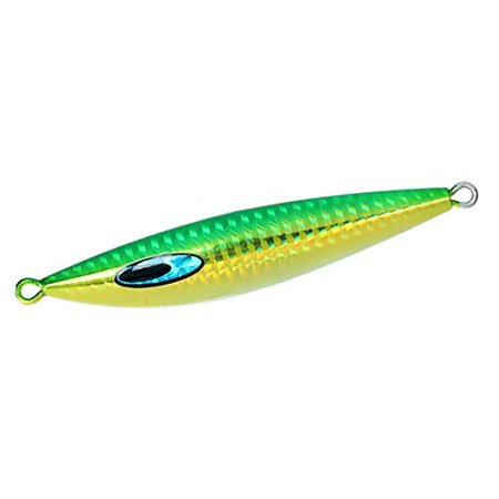 Daiwa Saltiga FK Jig TG Metal Jig - 4.6 Oz (130g) PH Green Gold Glow Berry Lure For Saltwater Fishing