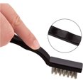 thumbnail image 4 of 3 cepillos de limpieza de metales, cepillos de nailon de latón y acero inoxidable para escoria de soldadura de óxido, 4 of 5