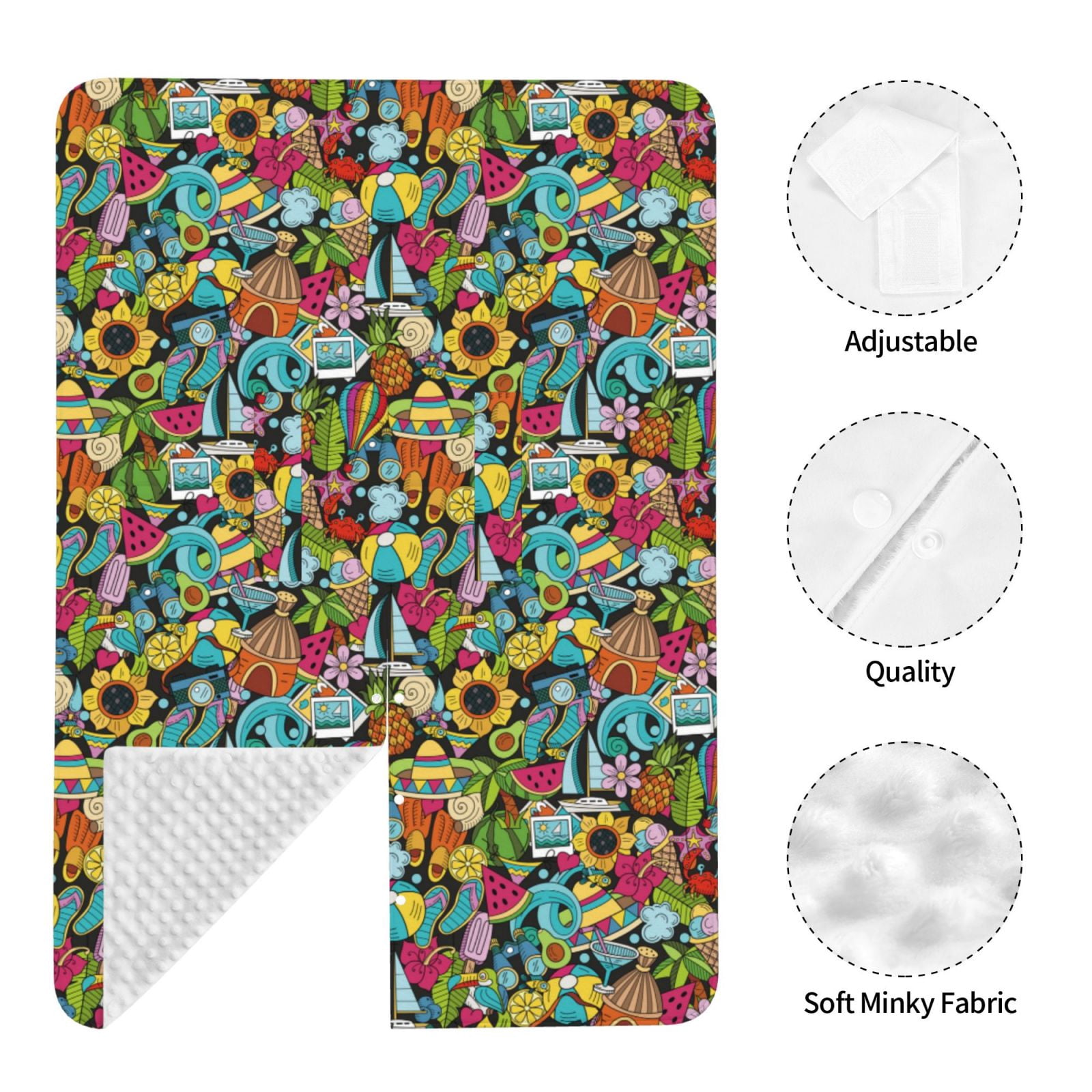 Naloa Color Summer Baby Car Seat Cover, Breathable Baby Carrier Cover, Multiuse Baby Carrier Cover & Nursing Breastfeeding Cover