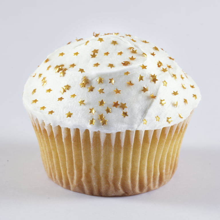 Gold Star Edible Sequins