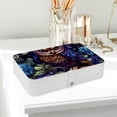 thumbnail image 6 of Owt Elegant PU Leather Portable Organizer Box with Removable Compartment - Earring Holder, Decorative Box, Jewelry Box, 6 of 6