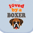 thumbnail image 4 of Inktastic Boxer Dog Lover Pet Owner Boys or Girls Baby Bib, 4 of 4