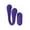 Purple, variant on Loveline FlexEase Bend Vibe 10 Function Dual Ended G-Spot Vibrator with Remote Control, Pink