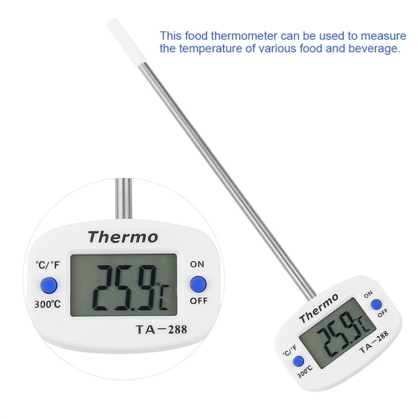 Termómetro LCD Food Termómetro Sonda Cocina de Cocina Barbaco
