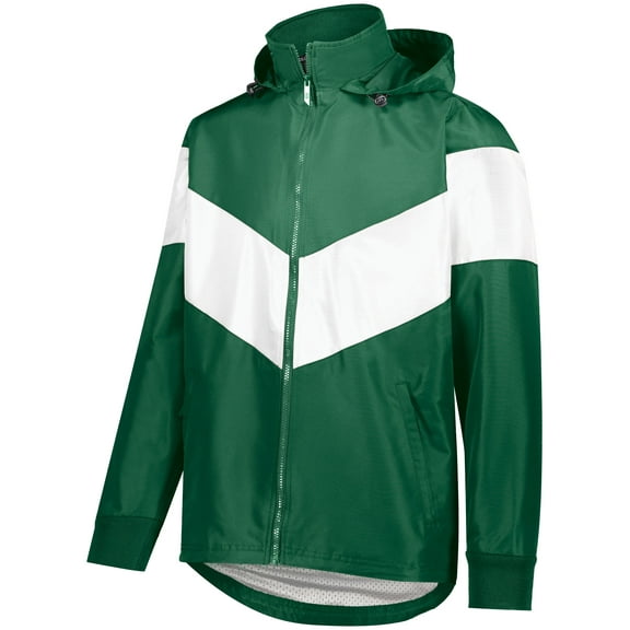 Holloway Sportswear 2XL Potomac Jacket Dark Green/White 229527