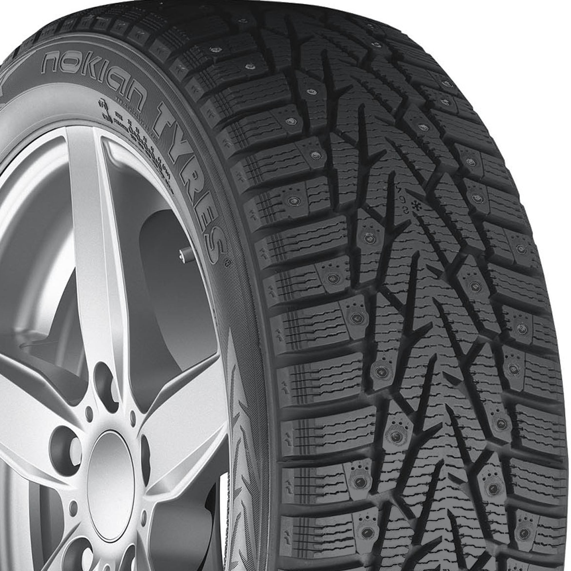 Nokian Nordman 7 Studded Winter 195/55R16 91T XL Passenger Tire