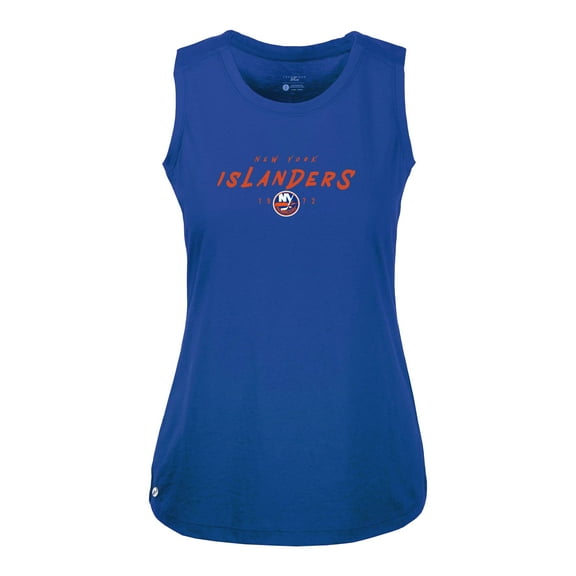 Women's Levelwear  Royal New York Islanders  Macy Scratched Tank Top