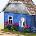 thumbnail image 4 of 3x Miniature Flower Model Scenery Materials Static Model for Dioramas Layout Violet, 4 of 8