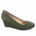 thumbnail image 1 of Doris-21 Women's Causal  Round Toe  Low Wedge Heel Shoes, 1 of 2