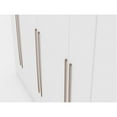 thumbnail image 5 of Manhattan Comfort Gramercy 3-Sectional Wood Wardrobe Armoire Closet in White, 5 of 9