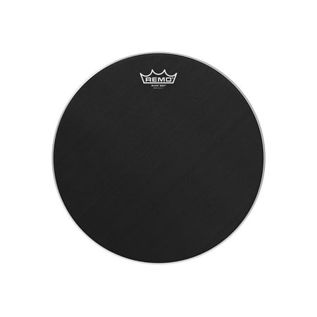 Remo Black Max Crimped Marching Snare Drum Head Ebony 13 in.