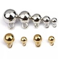 thumbnail image 2 of U8MO Gold/Silver 6mm 8mm 10mm 12mm 14mm CCB Plastic Loose Pendants Beads DIY Jewelry-Silver-6mm 50pcs, 2 of 4