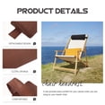 thumbnail image 4 of EeaseMX Cojines de silla de playa Cushy Corbitosa silla de plataforma Suministro de silla de playa, 4 of 8