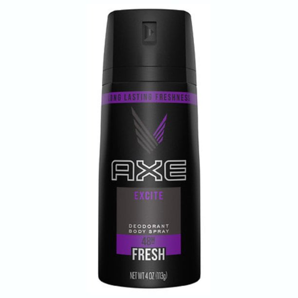 Inzet Sinds knijpen AXE Excite Body Spray for Men 150ml- (6 Pack) - Walmart.com
