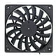 thumbnail image 3 of Mute 120Mm 12Cm PWM Ventilador de RefrigeracióN Delgado 12Mm, 120X120X12Mm DC 12V 0.25A 1400RPM Ordenador PC Carcasa Chasis Enfriador Silencioso, 3 of 5