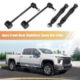 thumbnail image 2 of Unique Bargains 4pcs Enlaces de Barra Estabilizadora Frontal y Trasera Kit para Suspensión de Cadillac Escalade No.K6700/K700432, 2 of 7