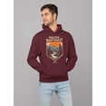 thumbnail image 2 of Pacific Northwest Ice Mountains Hoodie Men's -SelectDesign, 2 of 4