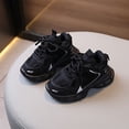 thumbnail image 4 of NIEWTR Toddler Shoes Boys Sneakers Girls Walking Shoes Breathable Mesh Toddler Sneakers Kids Running Shoes Non-Slip Tennis Shoe(A-Black,1), 4 of 4