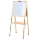 thumbnail image 2 of Caballete de madera para niños, pizarra magnética de doble cara, soporte ajustable para dibujar, pintar y hacer arte, 2 of 14