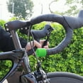 thumbnail image 6 of 1 Pair Handlebar Plug Silicone Wrapping Bar End Road Bikes Fitting Wear-resistant Cycling Handle Cover Bike Part for Decor Green, 6 of 10