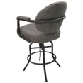thumbnail image 2 of Tobias Designs 26" Vinyl Swivel Tilt Counter Stool in Mojave Gray, 2 of 3