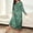 #Green, variant on Clearance Sale! Christmas Nightgown for Women Women Plus Size Sleepwear Round Neck Long Sleeve Printed Nightdress Pajamas Red Xl