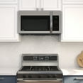 thumbnail image 5 of 30 in. 1.5 cu.ft Over-the-Range Convection Microwave Oven in Black (KM-MOTC-15SS), 5 of 12