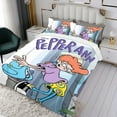 thumbnail image 3 of Pepper Ann Conjunto de sábanas temático, trío de piezas, cómodo y amigable con la piel, diseño único, regalo de decoración para el hogar para familiares, amigos y fans,173cm *218cm, 3 of 6
