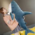 thumbnail image 5 of Giant Shark Stuffed Animal Pillow Soft Shark Plush Pillows, 5 of 5