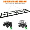 thumbnail image 4 of Edtara Tow Behind Driveway Leveler, Drag Harrow Power Rake With 6ft Chain for Gravel, Sand, and Lawn, Compatible With Atvs or Mowers, 4 of 7