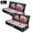 Black, variant on Wrap Storage Bag Waterproof Underbed Storage Organizer with Reinforced Handles Large Wrapping Paper Storage Box Holiday Accessories for Paper Tags & Bows