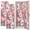 Color 3, variant on Pink 2 Pcs School Locker Magnetic Wallpaper for Girls 12" x 36" Cherry Blossom Red Cherry Pink Reusable Removable Locker Accessories Back to School Supplies
