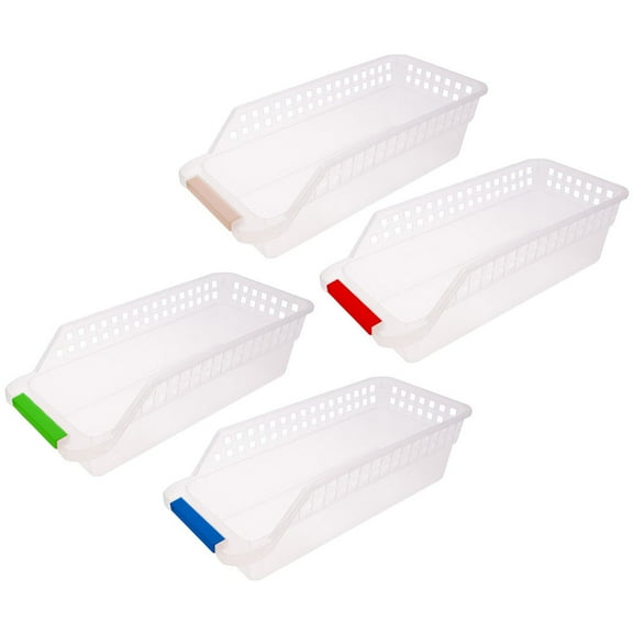 COSMOBETTY Plastic Storage Container with Ventilation for 4 Pcs