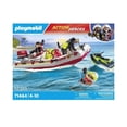 thumbnail image 4 of Set de Juego Playmobil Fire Brigade Bote de bomberos con moto acuática 52 Piezas, 4 of 4
