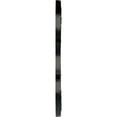 thumbnail image 4 of 29"OD x 3 5/8"ID x 1 3/8"P Flower Ceiling Medallion (Fits Canopies up to 6 1/4"), Hand-Painted Jet Black, 4 of 6