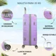 thumbnail image 3 of Maleta 28 Pulgadas Doble Llanta Ligera Resistente Antilluvia, 3 of 8