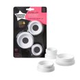 thumbnail image 4 of Tommee Tippee Pump and Go 3 Piece Breast Pump Adapter Set, White, 4 of 4