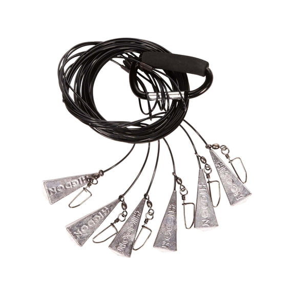 Higdon Decoys 30330 54 in. Long 6 oz Battleship Rig Duck Decoy, Black - Pack of 12