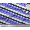 thumbnail image 2 of Soimoi Cotton Duck Fabric Horizontal Stripe Decor Fabric Printed Yard 42 Inch Wide, 2 of 3