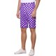 thumbnail image 5 of Pantalones Cortos Polka Dots de Verano para Hombre INSPIRE CHIC, Frente Plano, Chino, Golf, Talla 32, Púrpura, 5 of 6