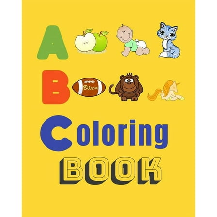 ABC Coloring Book : Alphabet coloring kids book (Paperback)