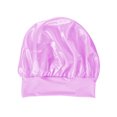 thumbnail image 3 of Gorro para dormir de noche para mujergorro de satén ajustable para el pelo rizado (púrpura) Ndcxsfigh Libre de BPA, 3 of 8