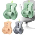 thumbnail image 7 of BinKFF High Back Support Pillow for Office Chair, Fully Support Entire Back Cushion Promotes Posture- Memory Foam Lumbar Support Pillow for Offfice Chair, Desk, Gaming, Recliner Chair, 7 of 7