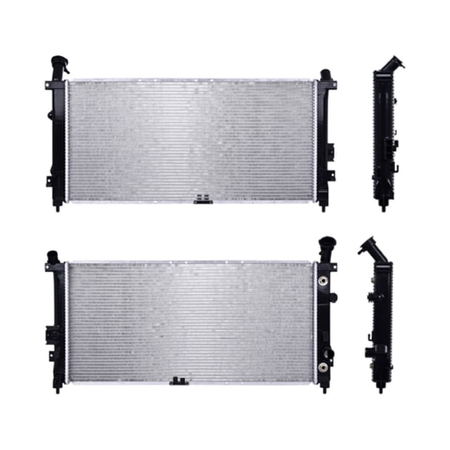 Radiador De Agua Polar 2001 A 2006 Chevrolet V6 3.4L Aut C/Aa Soldado