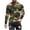 Camouflage, variant on Men Pullover Shirts Mens Clothing Fall 2024 Mens Casual Loose Fitting Shirts Mens Striped Print Round Neck Sweatshirt Half Zipper Pullover Men