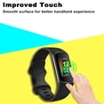thumbnail image 4 of KIQ 3 Pack CLEAR FULL Edge to Edge Coverage PMMA Screen Protector for Fitbit Charge 5, 4 of 5