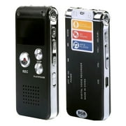 Electronicstar Voice Activated 8GB Mini Portable Tape Dictaphone Voice Recorder