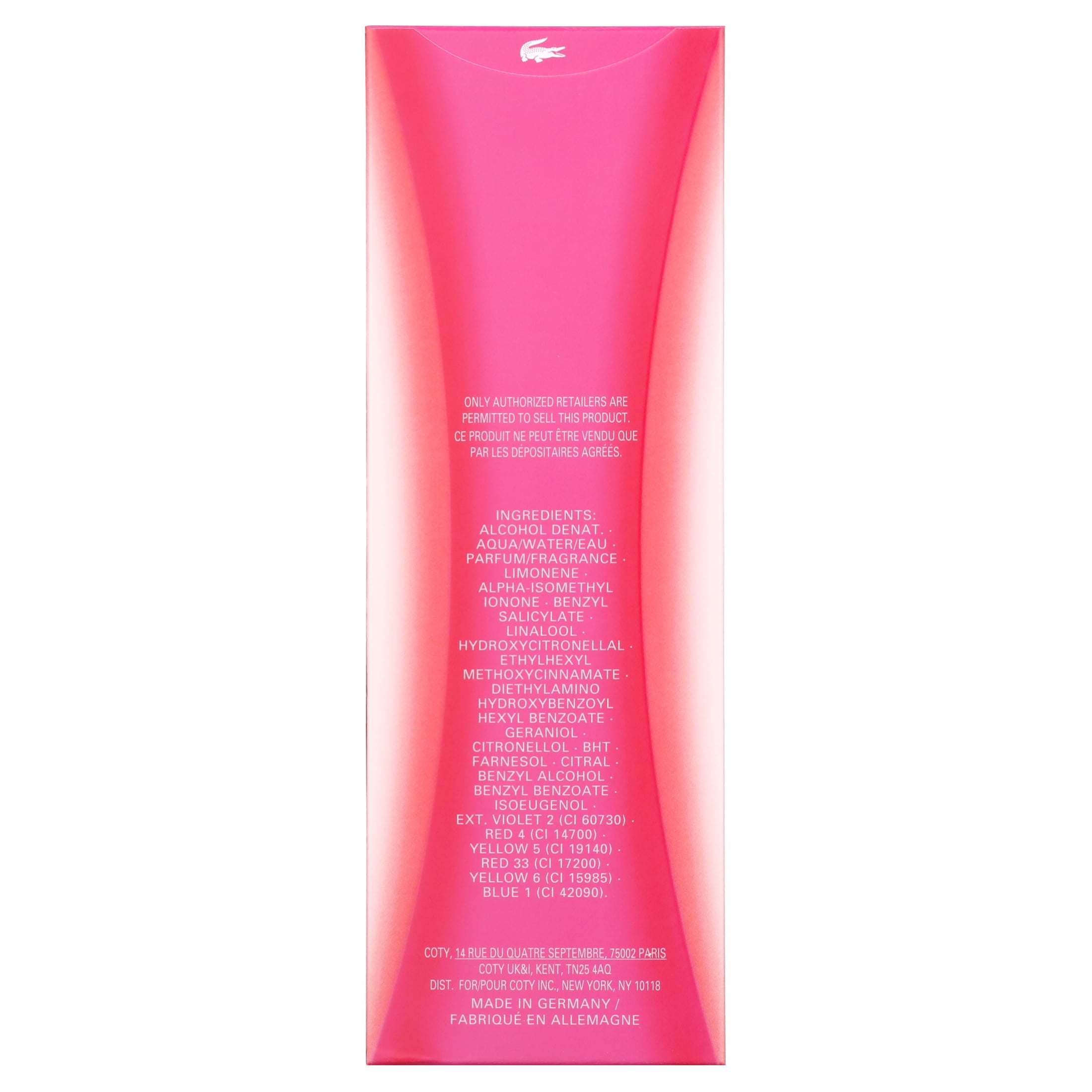 Parfum lacoste touch of pink online